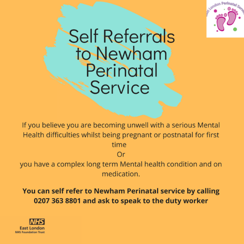 Newham self referral