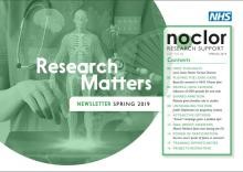 Research matters spring 2019 newsletter poster