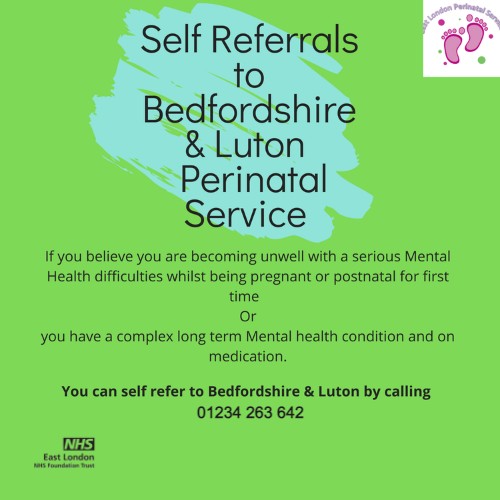 Bedfordshire and Luton Perinatal Service Leaflet
