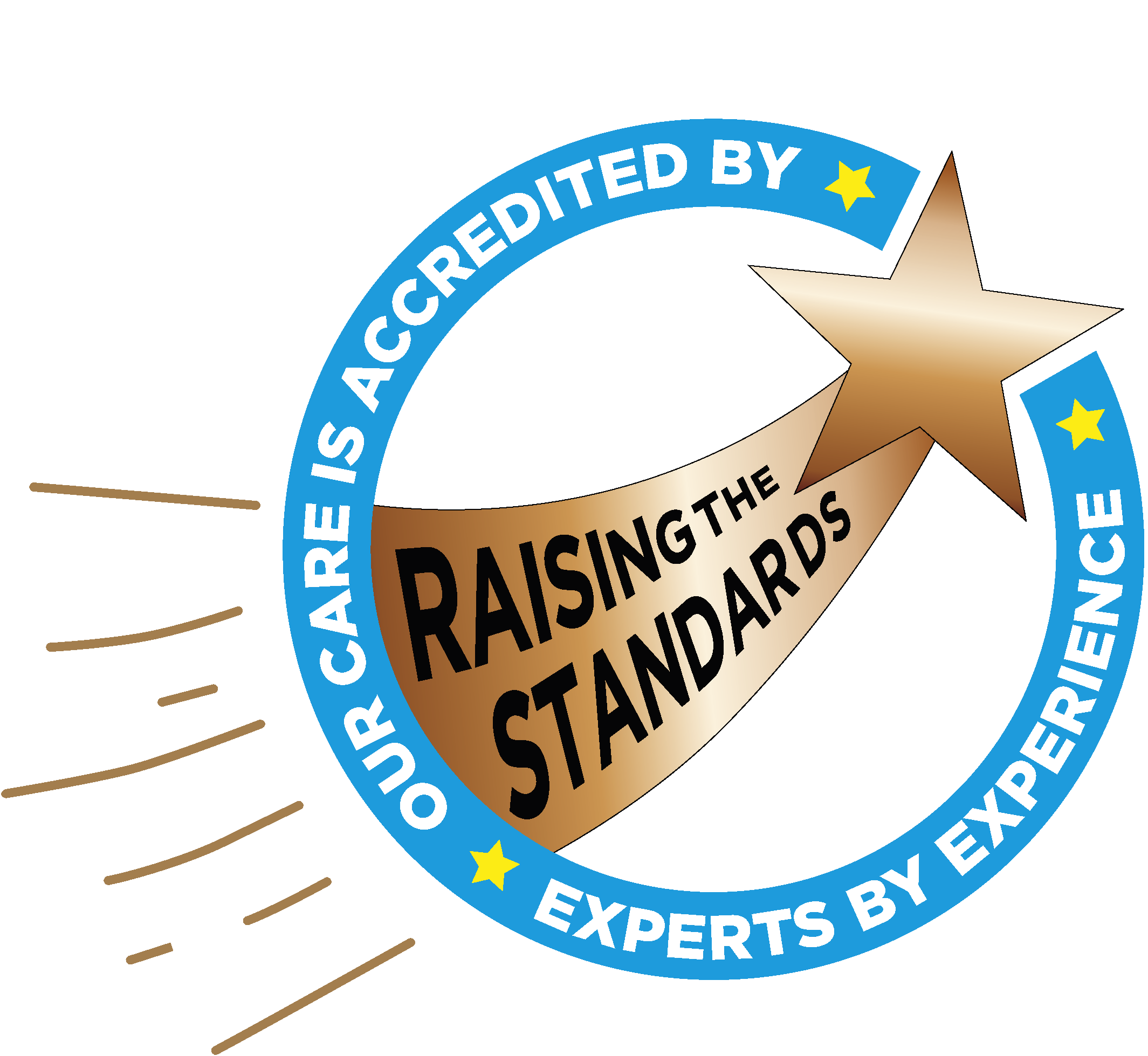 Bronze service user-led accreditation logo