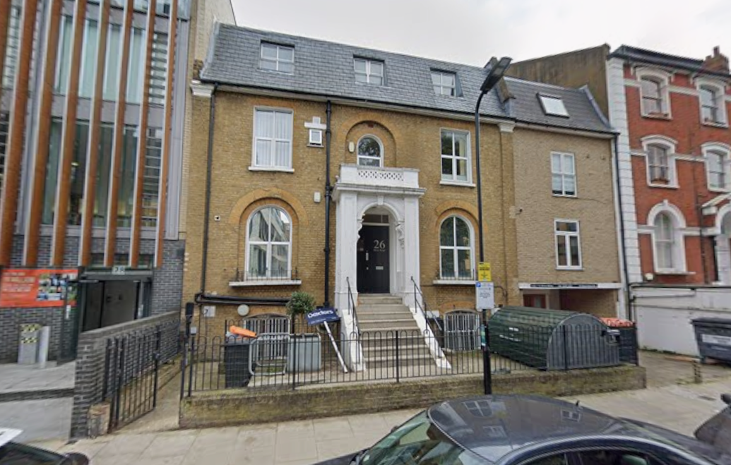 Outside the East London Community Forensic Service