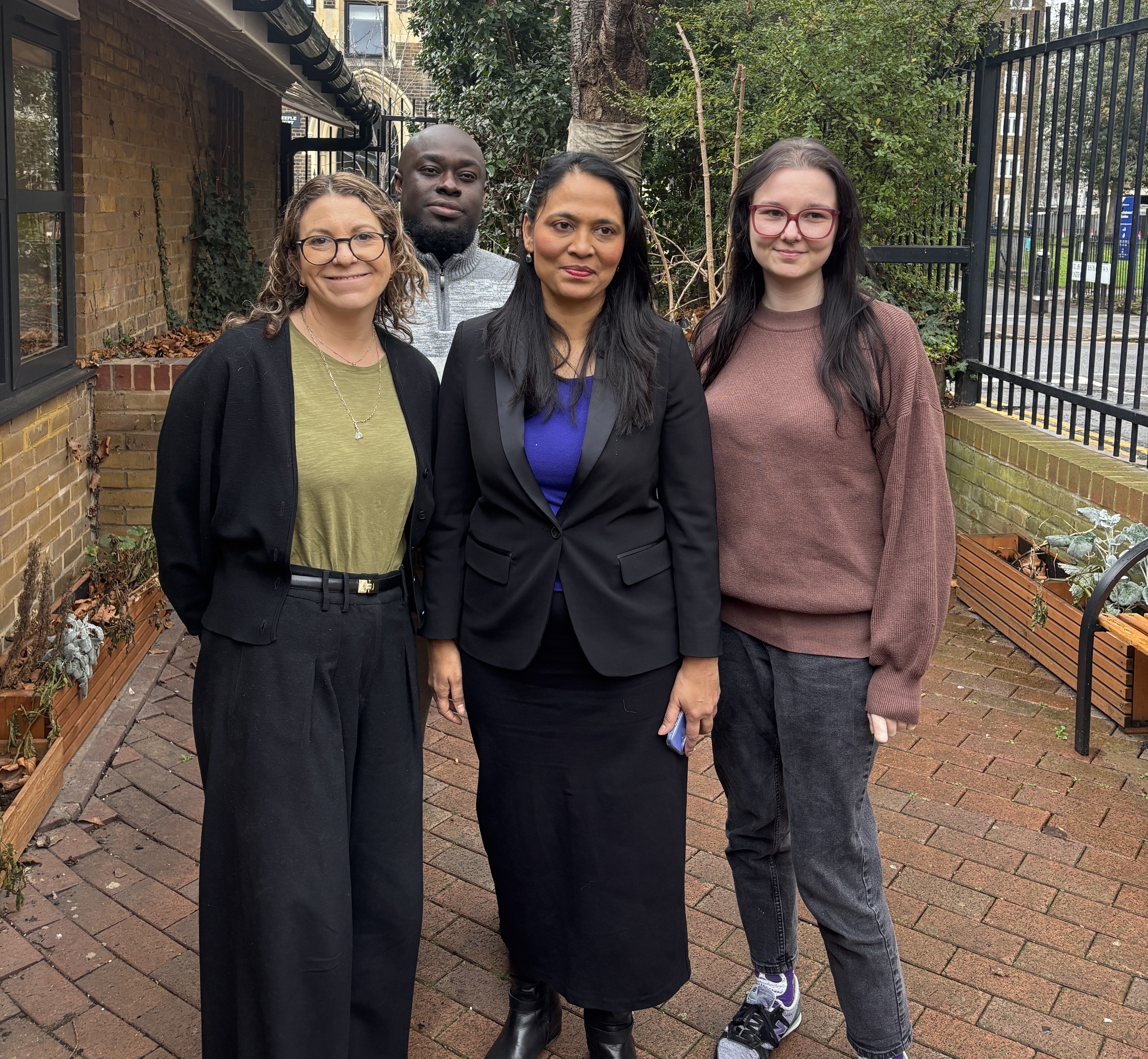 Rushanara Ali MP visits Barnsley Street Mental Health Hub