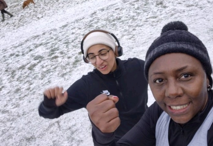Training in the snow
