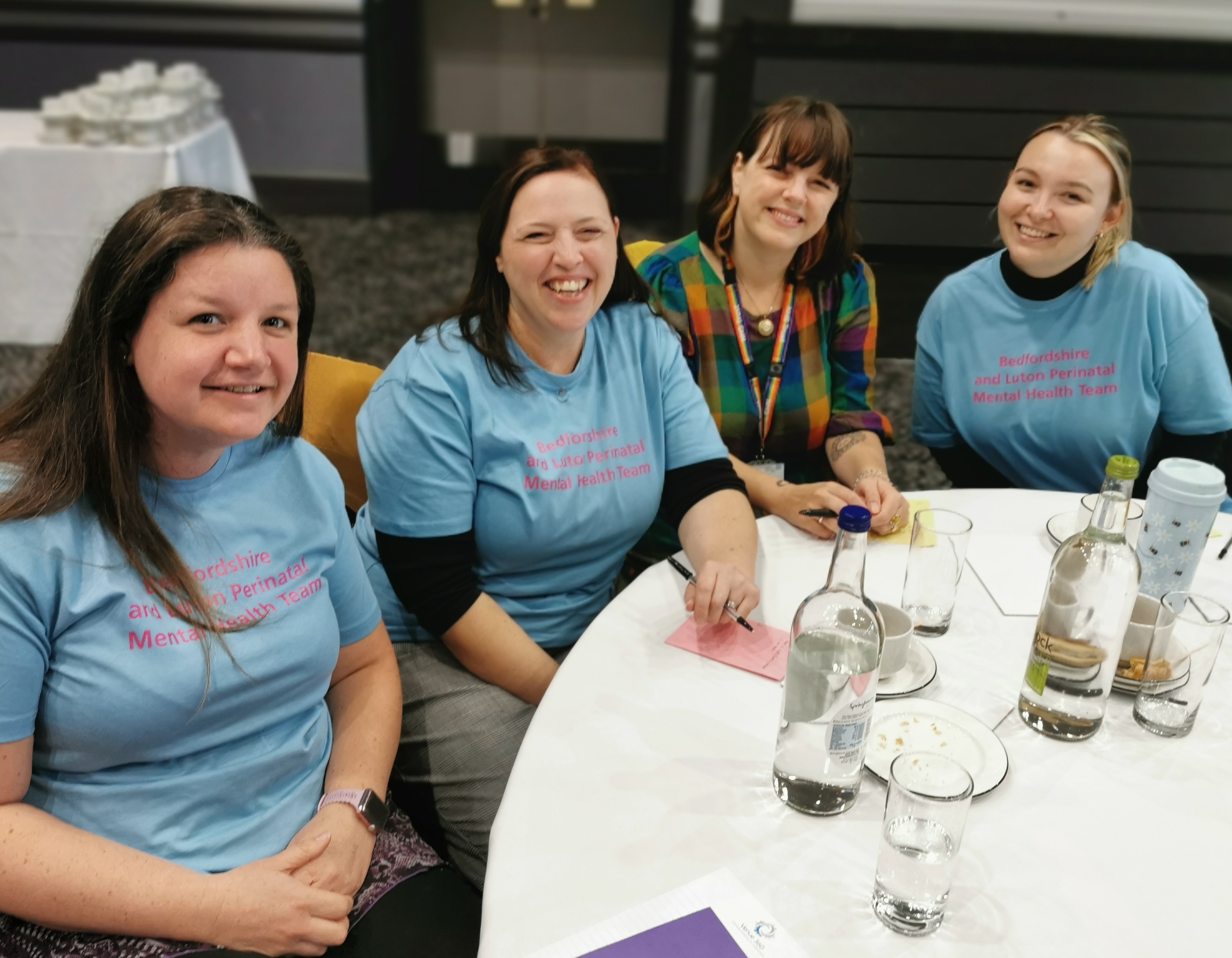 Members of the perinatal team at the event