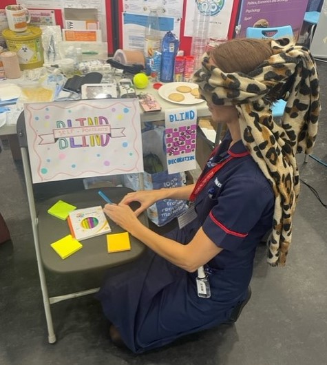 An activity for students based on sight