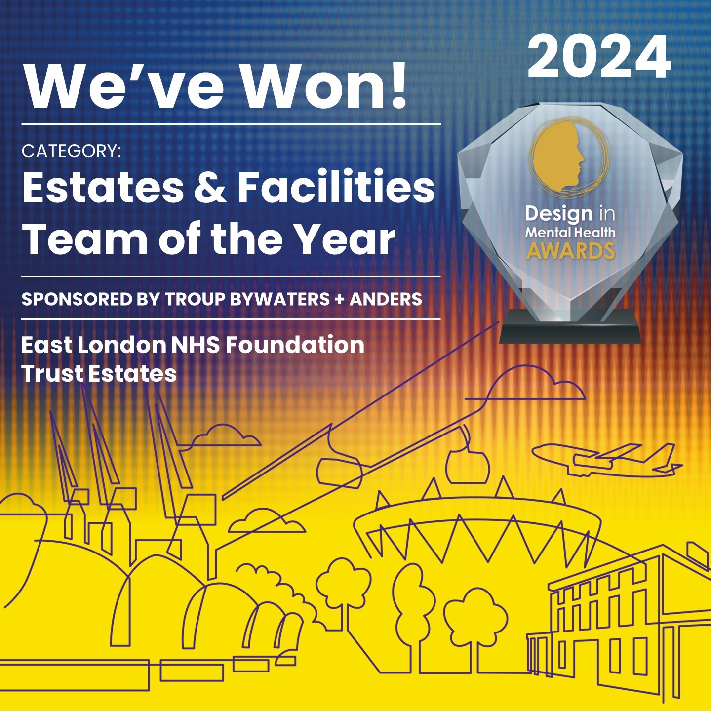 Promotional poster for the Award win.