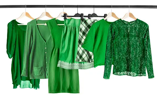 green clothes