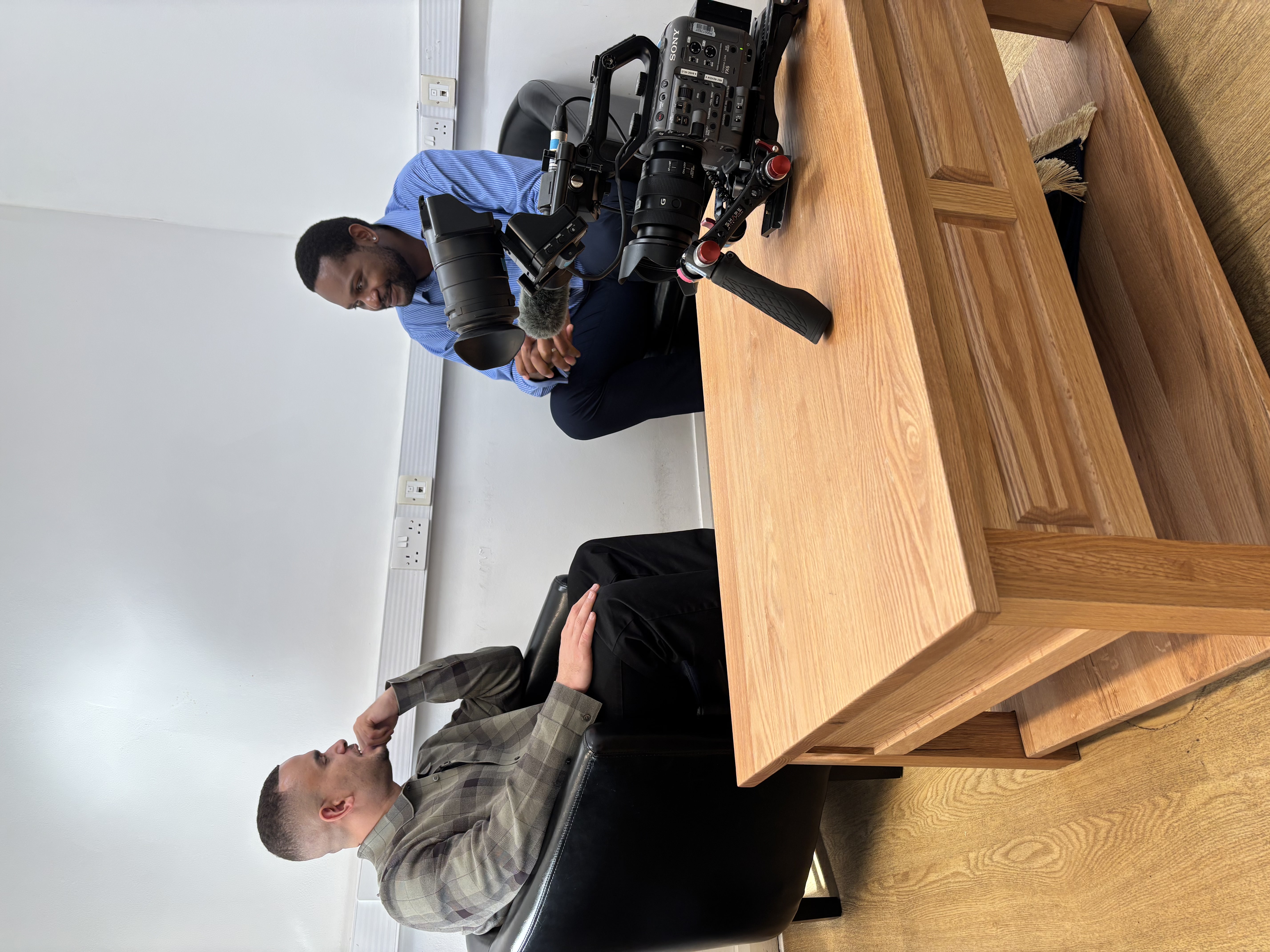 Filming for The One Show