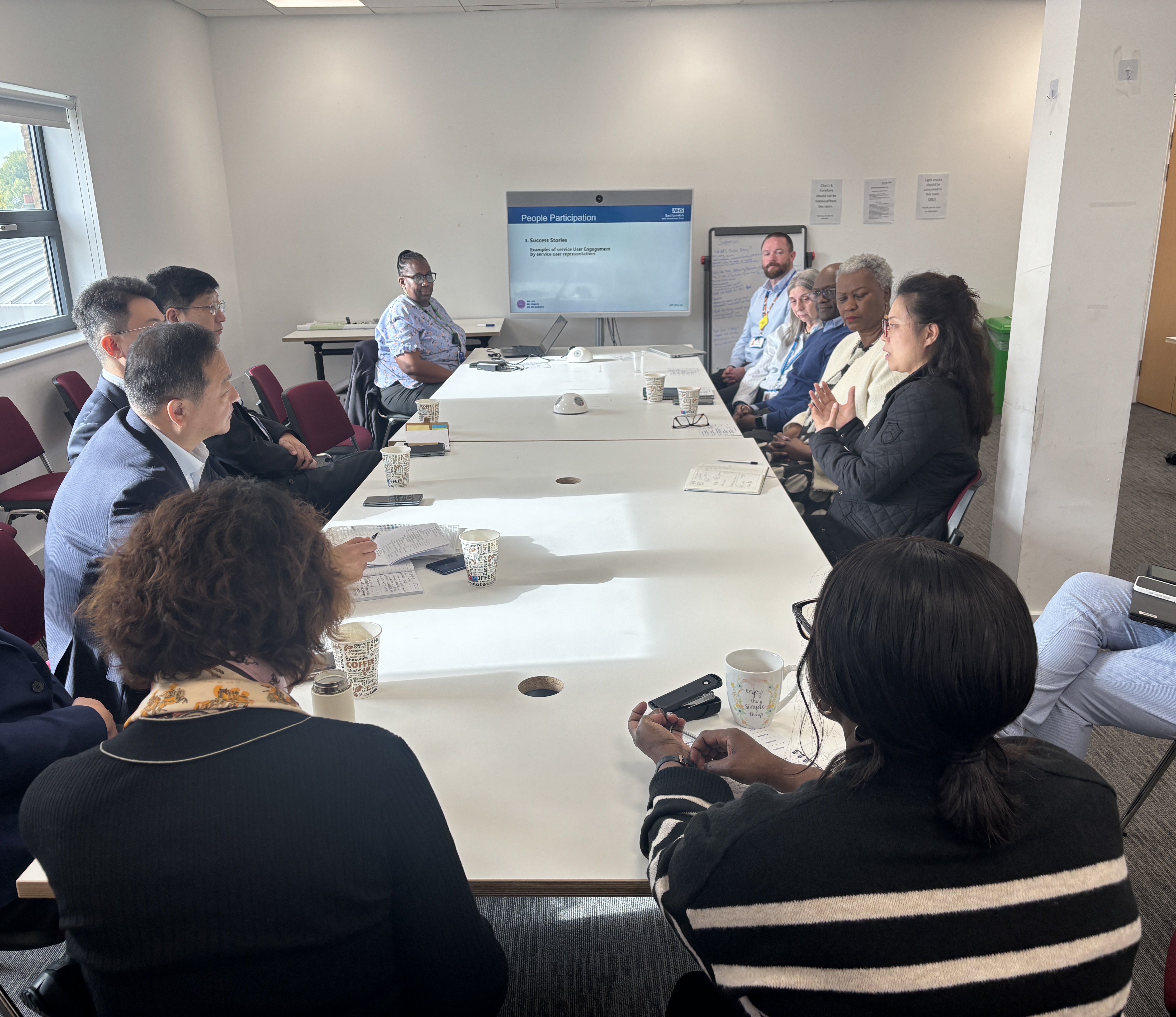 Chinese delegation Newham 2025