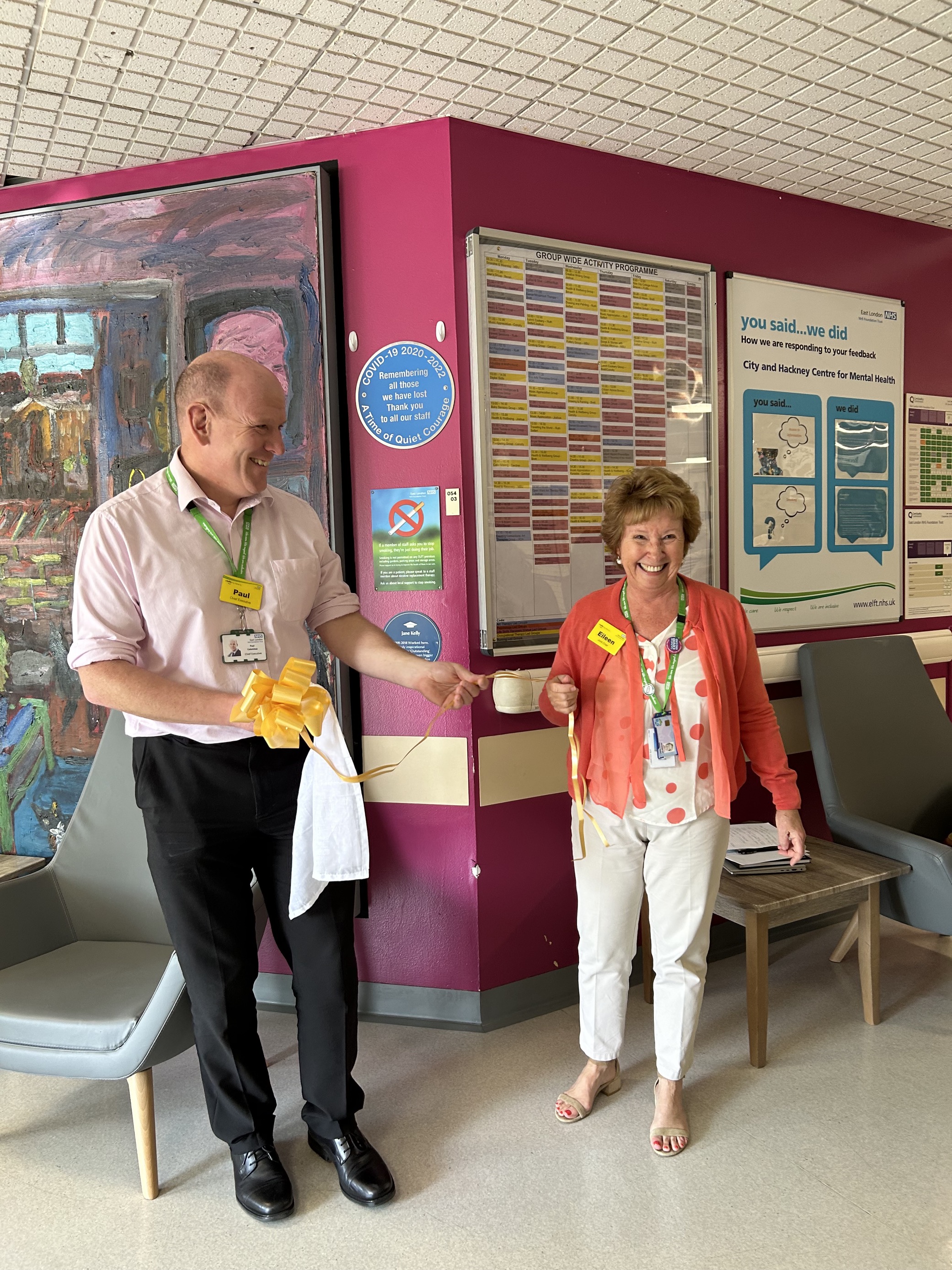 City & Hackney Unveiling