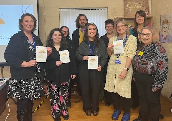 Colleagues from Mind BLMK and ELFT at the SUN launch event.