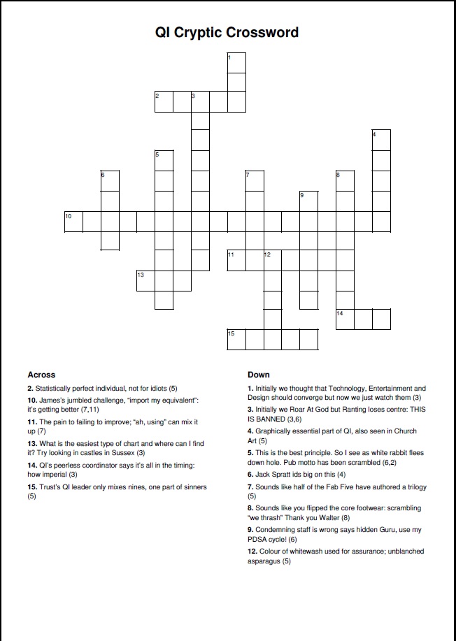 2016 Christmas Crosswords! East London NHS Foundation Trust