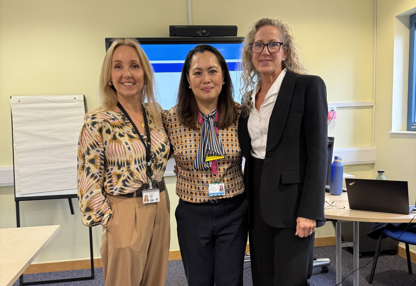 Photo of Phillippa, Eleanor and Laura