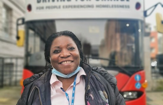 Thembi from the Driving for Change team