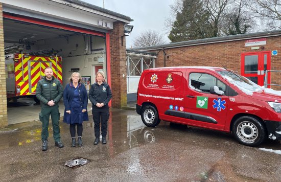 Members of the falls team