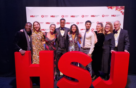 Staff at the HSJ Awards