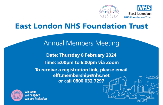 Poster for Annual Members Meeting