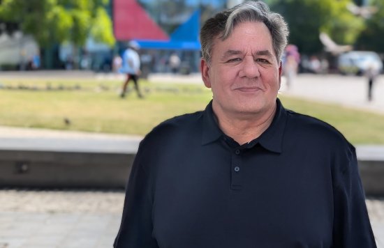 James Xavier in Luton town square