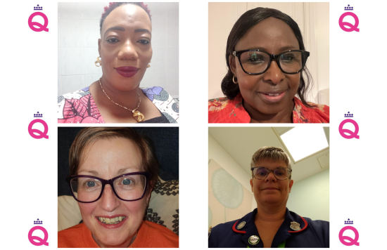 Queen's Nurses ELFT Lara, Lucy, Denise and Hazel