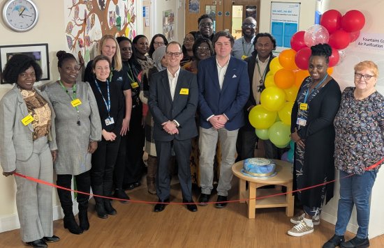 The project team members celebrate the completion of their research