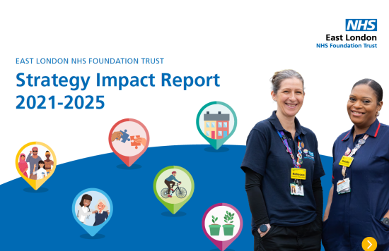The cover of the ELFT strategy impact report