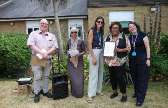 QI win at THT Summer Fair 2025 for Integrated Care Awards