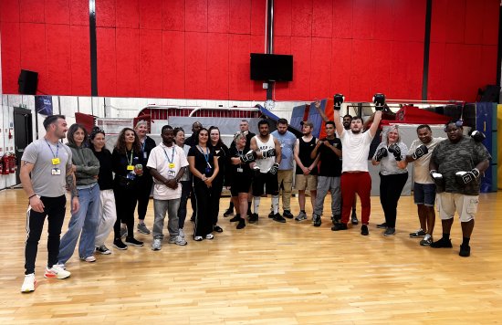 Photo from the Bedfordshire and Luton Wellbeing Games.