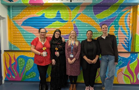 Colleagues from the Healthier Wealthier Families programme.