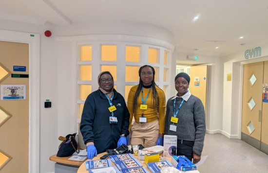 colleagues at the diabetes roadshow 