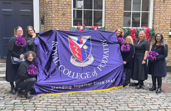 Lady Mayor's Show Royal College of Podiatry group