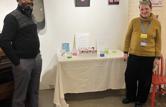 CAMHS Art therapy exhibition