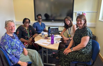 Episode 14 I'm a GP in Tower Hamlets podcast with Patricia Hopwood-Samuels, Lara John, and Isabel Hodgkinson