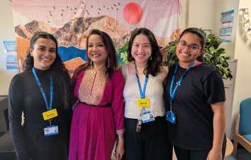 LaBoni with TH Art Therapists