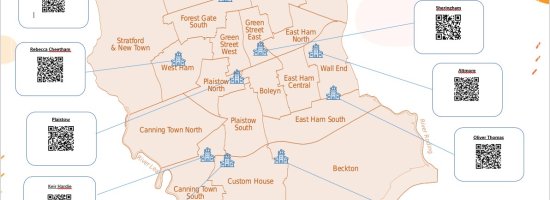 Newham Children Centre Map