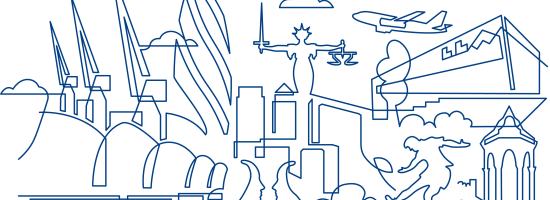 Brand Illustration ELFT Corporate dark blue