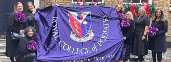 Lady Mayor's Show Royal College of Podiatry group